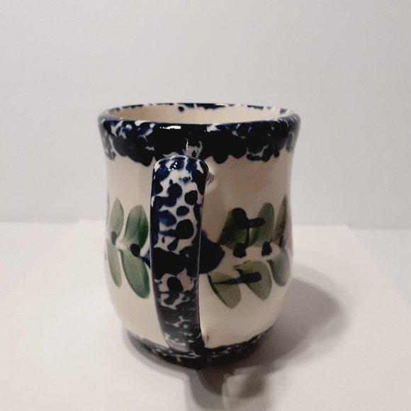 Gail Pittman mug in Whiteware - Vintage - Signed - Handpainted - Picture 5 of 7